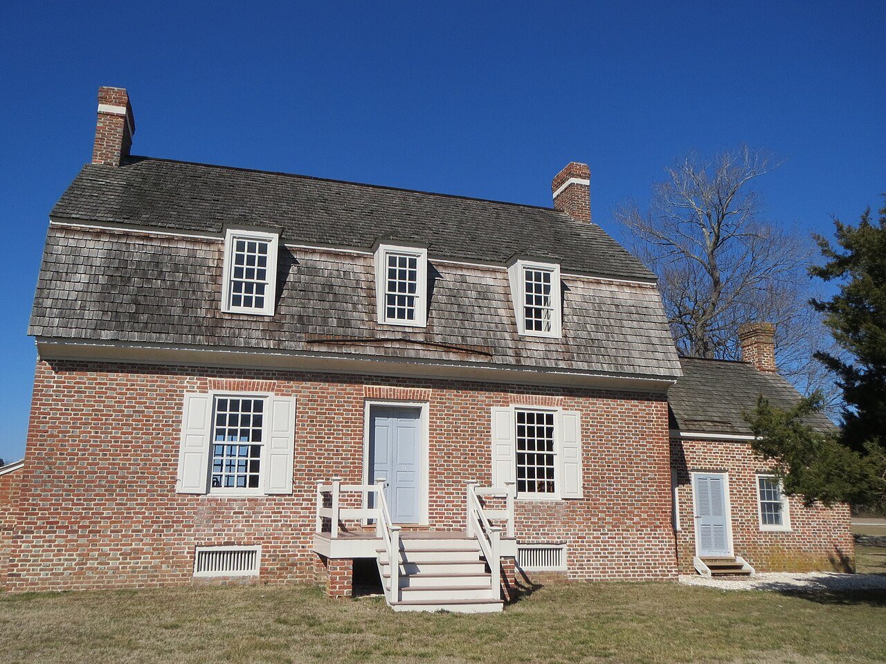 Pemberton Hall, an 18th-century brick house in Wicomico County, Maryland